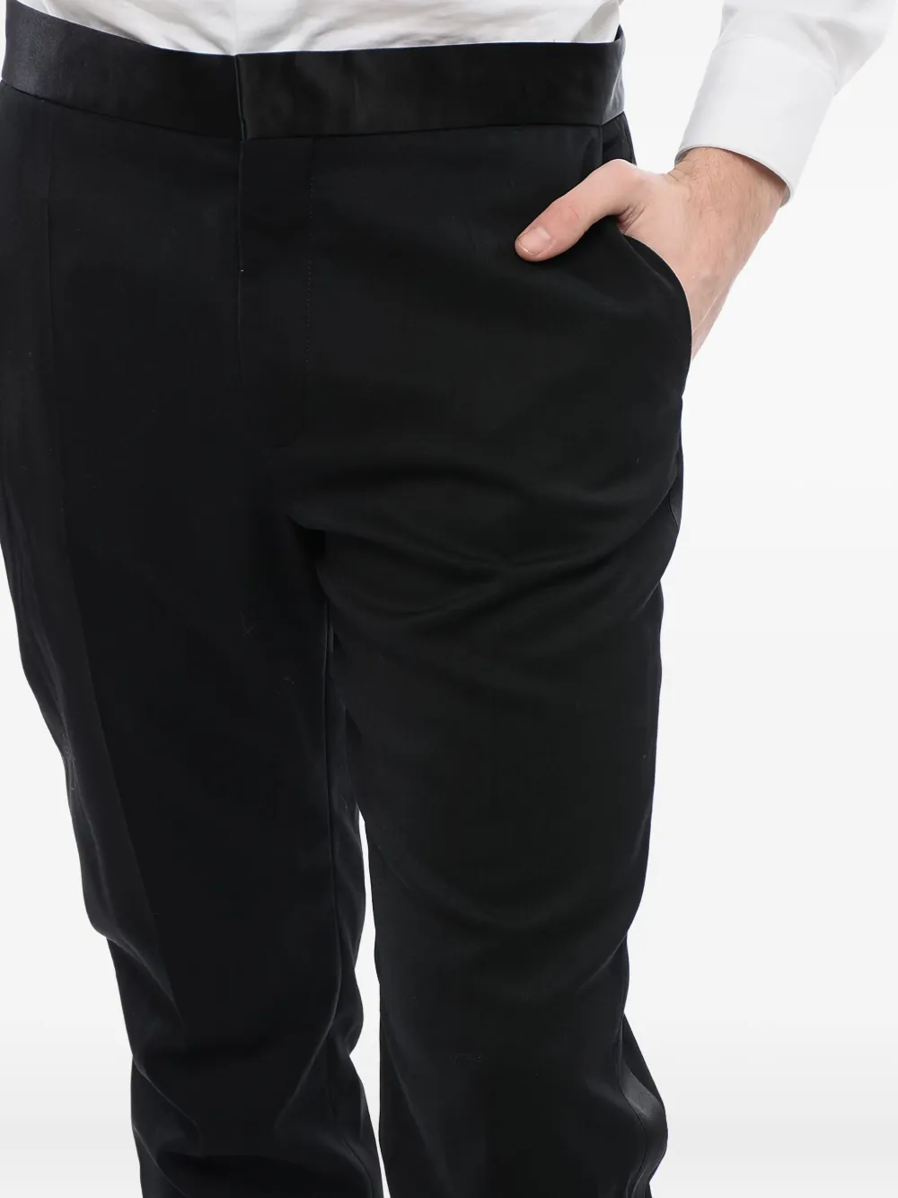 Balmain Wollen broek Zwart