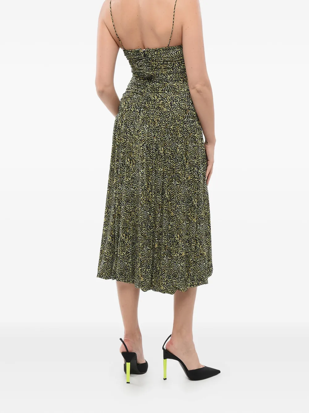 ISABEL MARANT Elizabeth jurk Groen