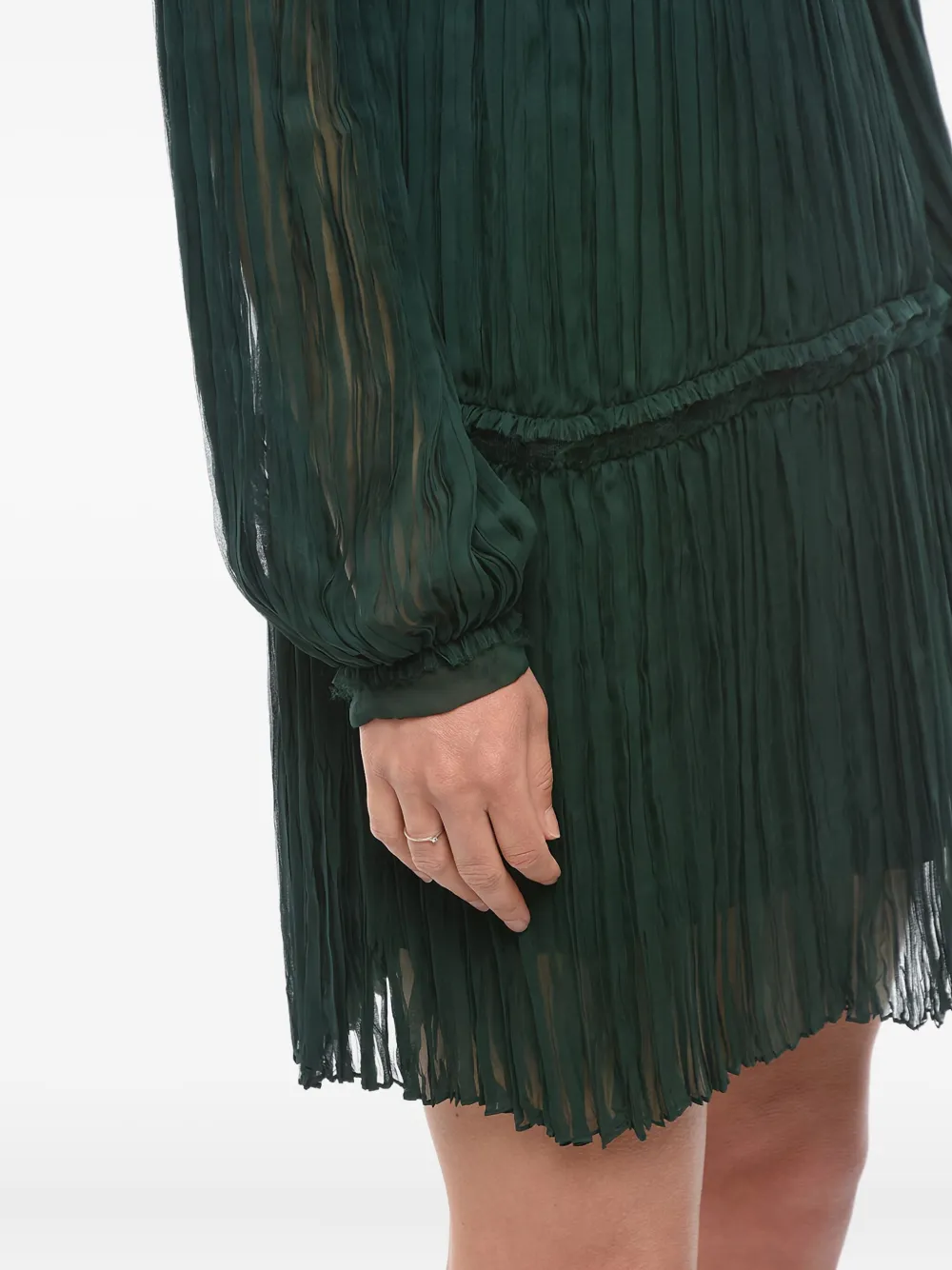 Lanvin Milk mini-jurk Groen