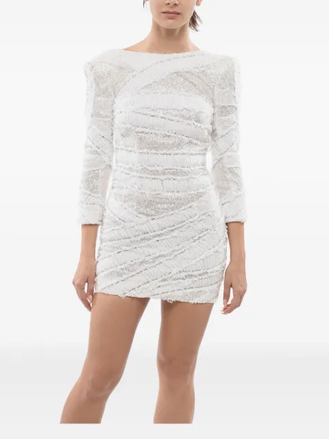 Balmain sequined mini dress