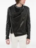 Balmain draped jacket - Black