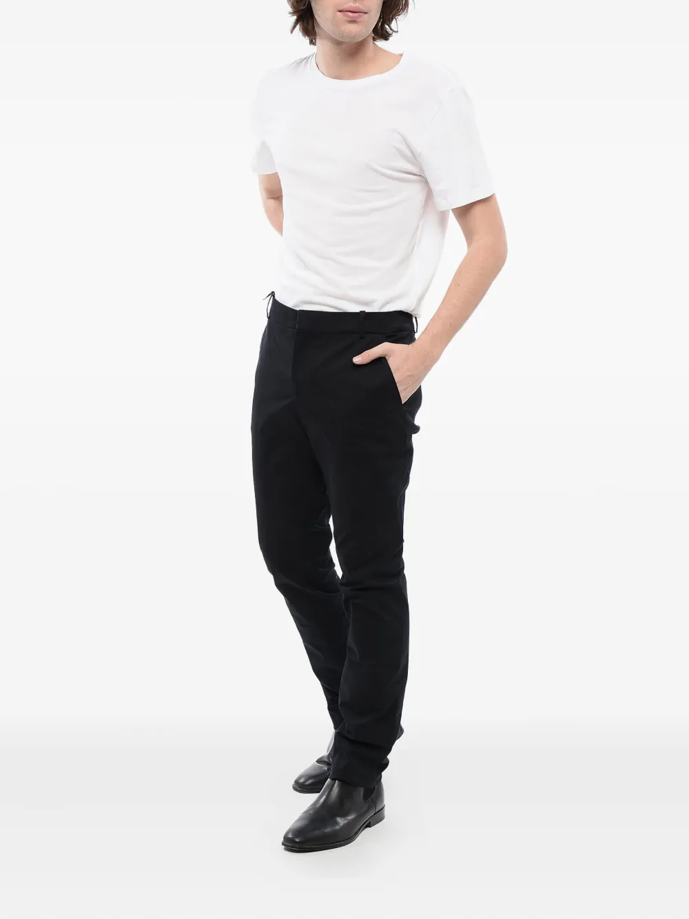 Balmain Katoenen chino - Zwart