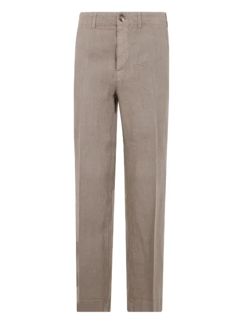 Kiltie pantalones con bolsillos
