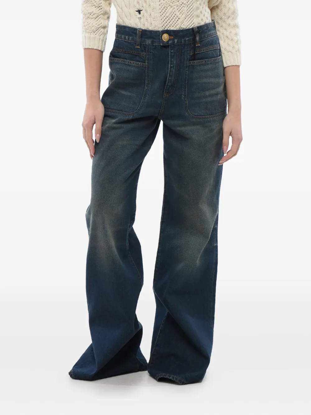 Balmain Cotton Jeans