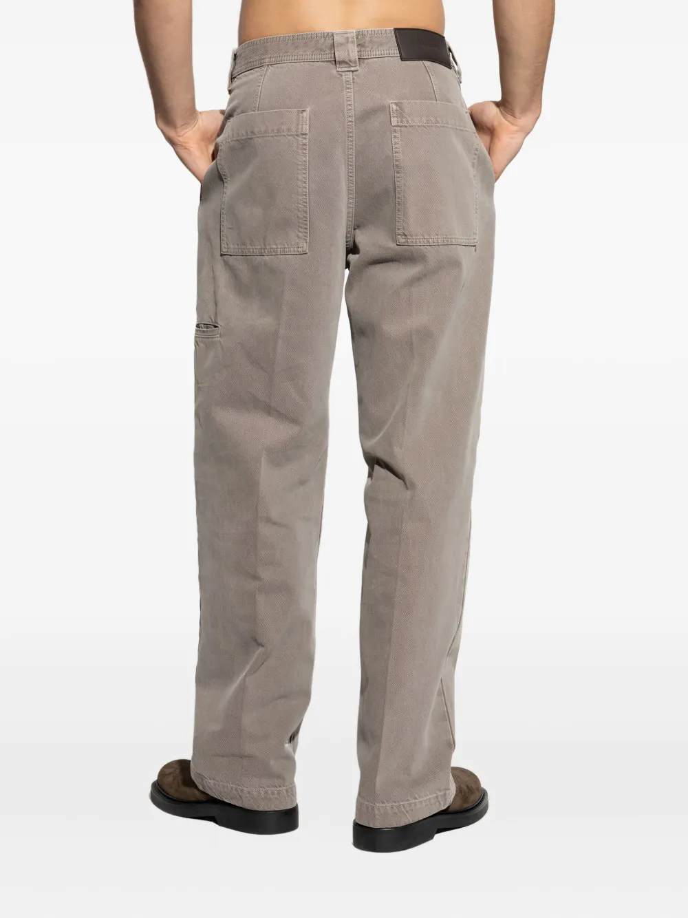 Ferragamo Straight broek Grijs