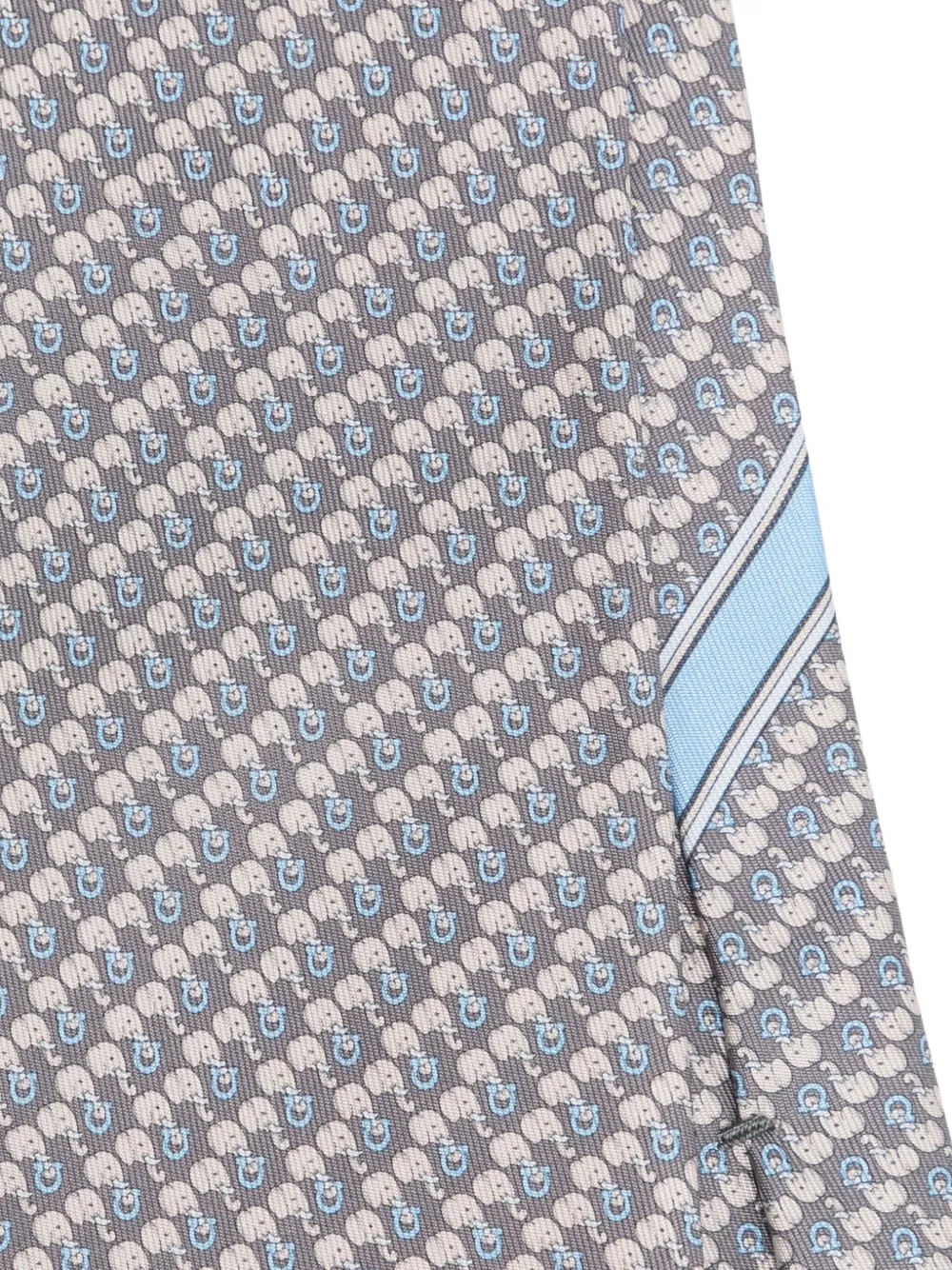 Ferragamo elephant-print silk tie | Image 2