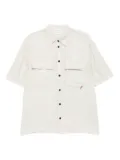 Ferragamo short-sleeves patch-pockets shirt - Neutrals