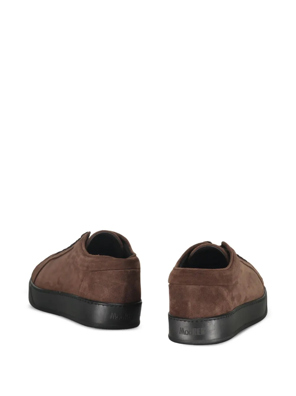 Moorer Bocconi suede sneakers Brown