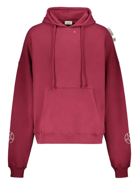 Isabella 1985 graphic-print cotton hoodie
