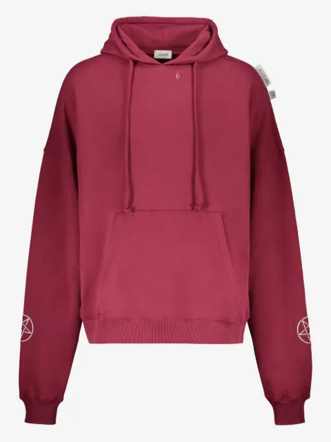 Isabella 1985 graphic-print cotton hoodie