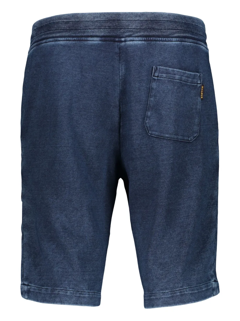 Moorer cotton bermuda shorts - Blauw
