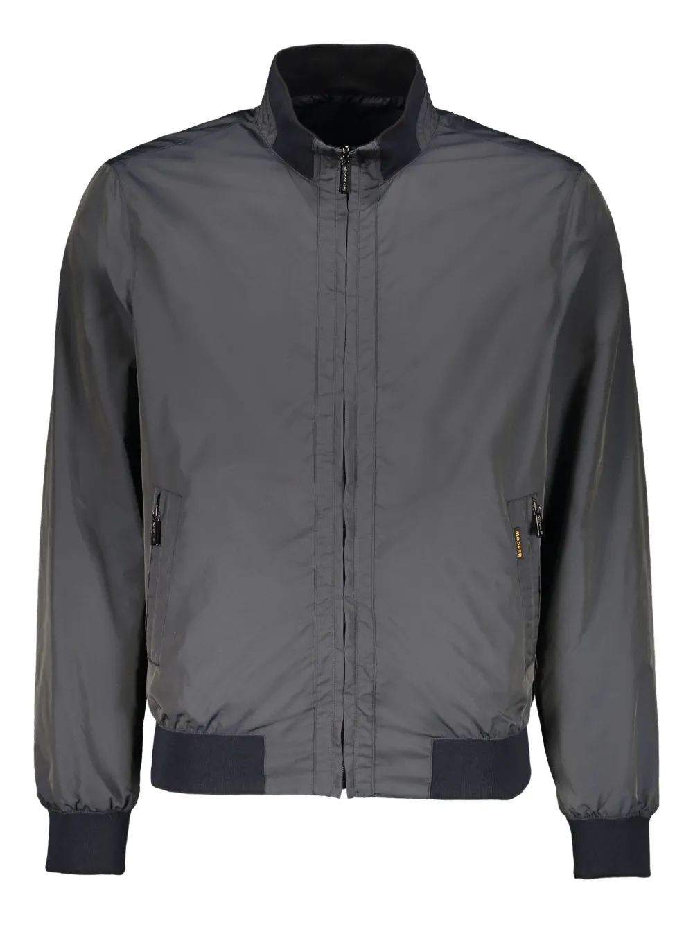 Moorer Axten reversible bomber jacket Blauw