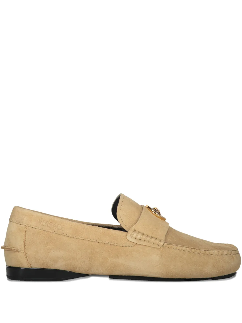 Versace Leather Loafers