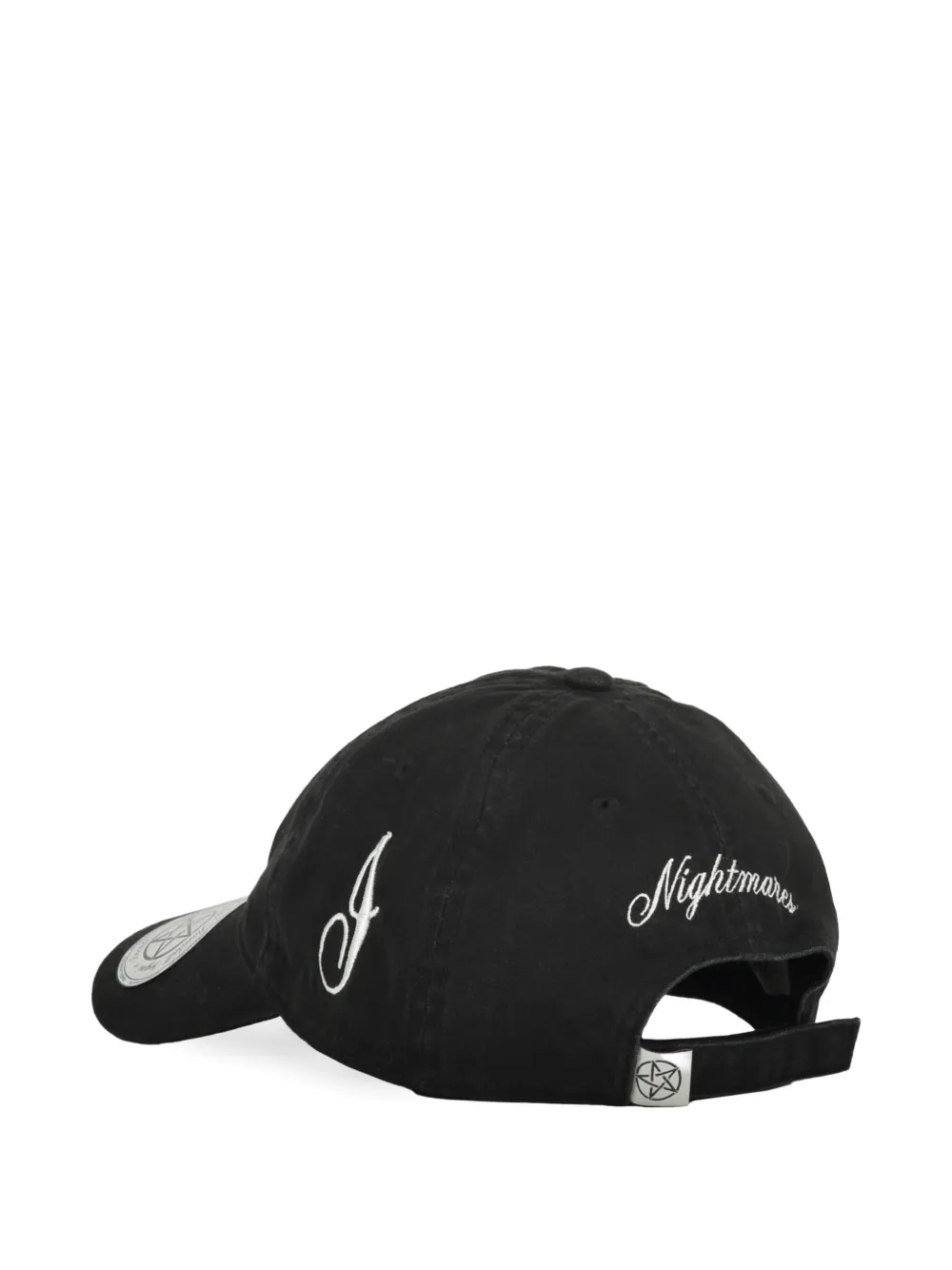 Isabella 1985 cotton baseball cap - Zwart
