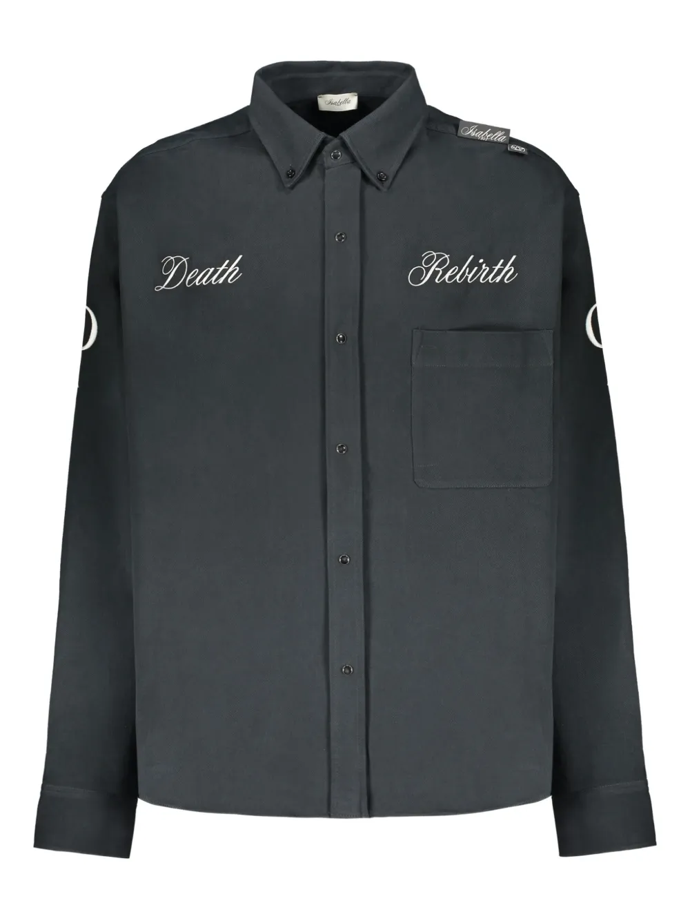 stretch-cotton shirt