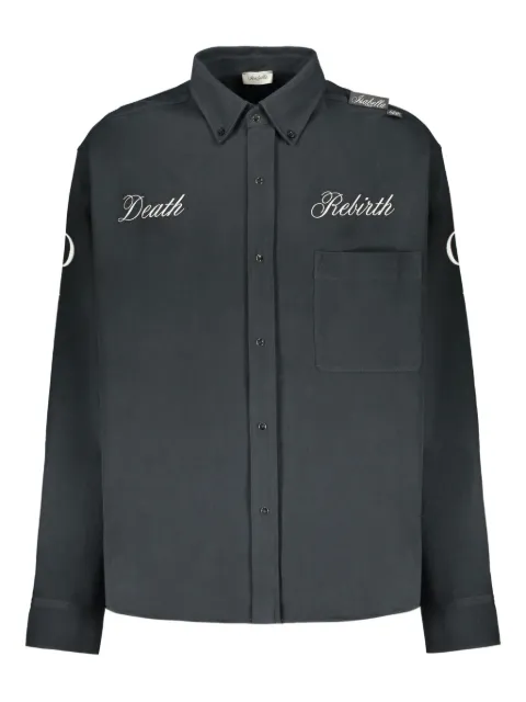 Isabella 1985 stretch-cotton shirt