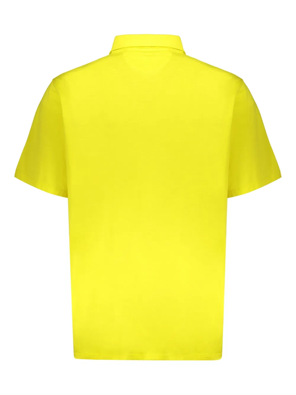 Moorer Pachino cotton polo shirt - Geel