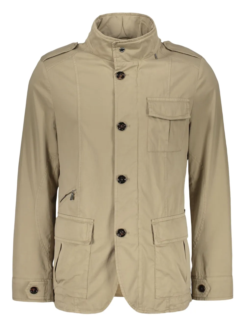 Moorer Portosec shirt jacket Beige