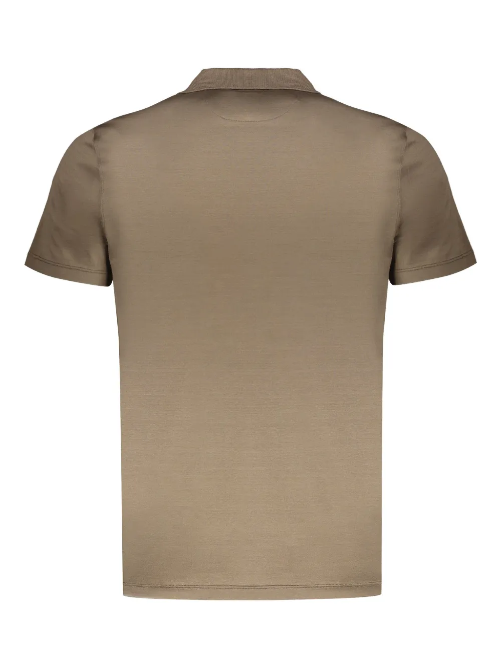 Moorer Jericho cotton polo shirt - Beige