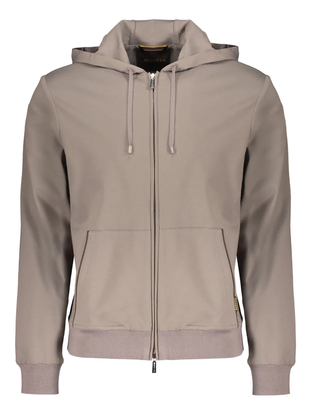 Moorer Matthew hooded jacket Beige