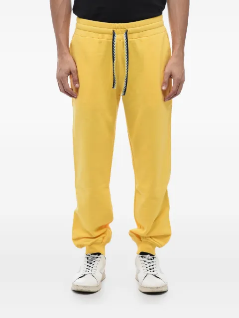 Lanvin brushed-finish cotton track pants 