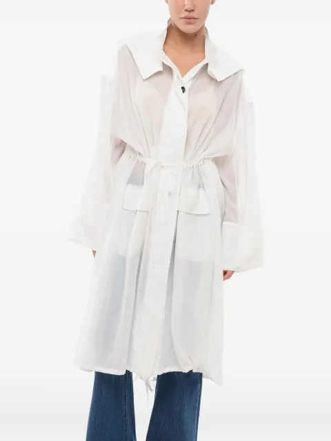 Ferragamo silk parka
