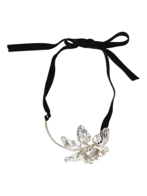 Lanvin collar con dije floral