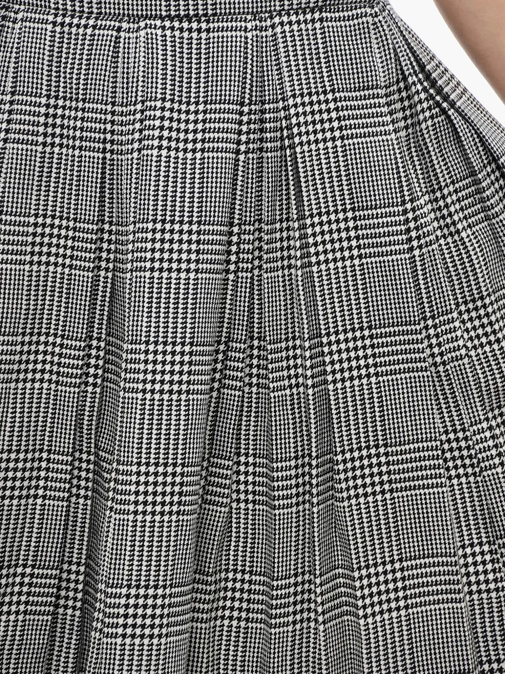 Balmain Mini-plooirok Wit
