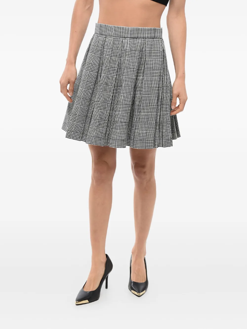 Balmain Mini-plooirok Wit