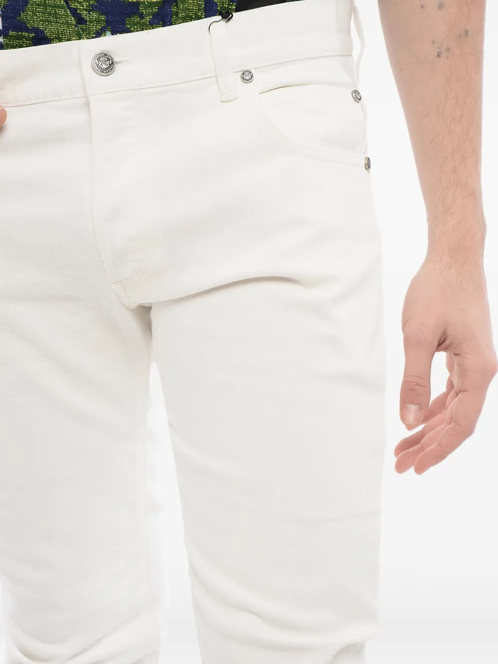 Balmain Skinny jeans Wit