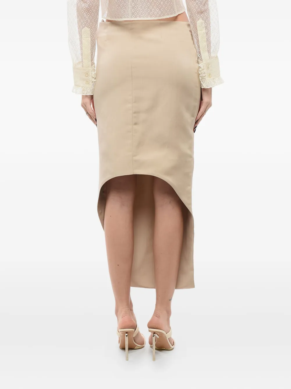 Givenchy Zijden rok Beige