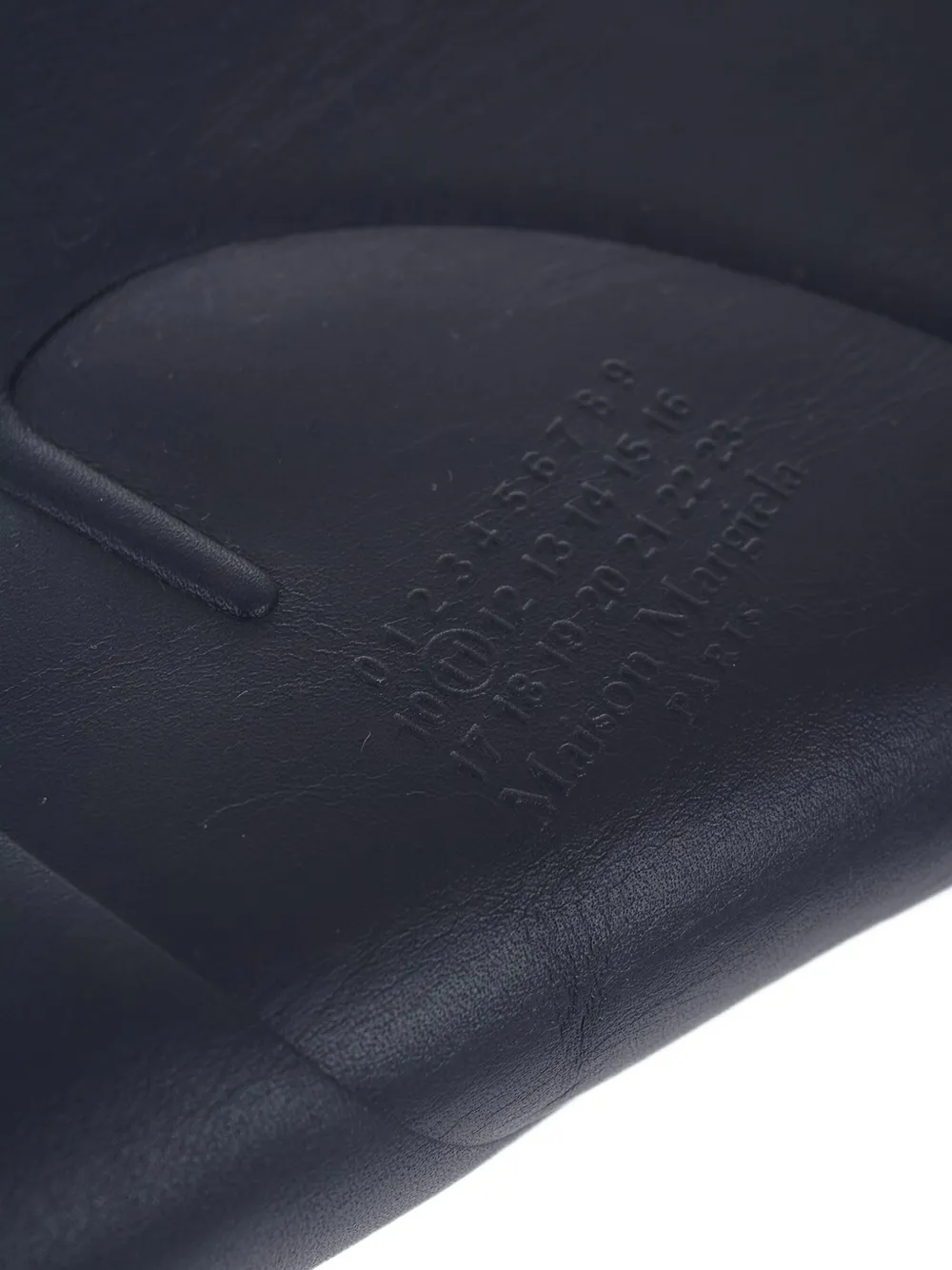 Maison Margiela Tabi Flat grote clutch Blauw
