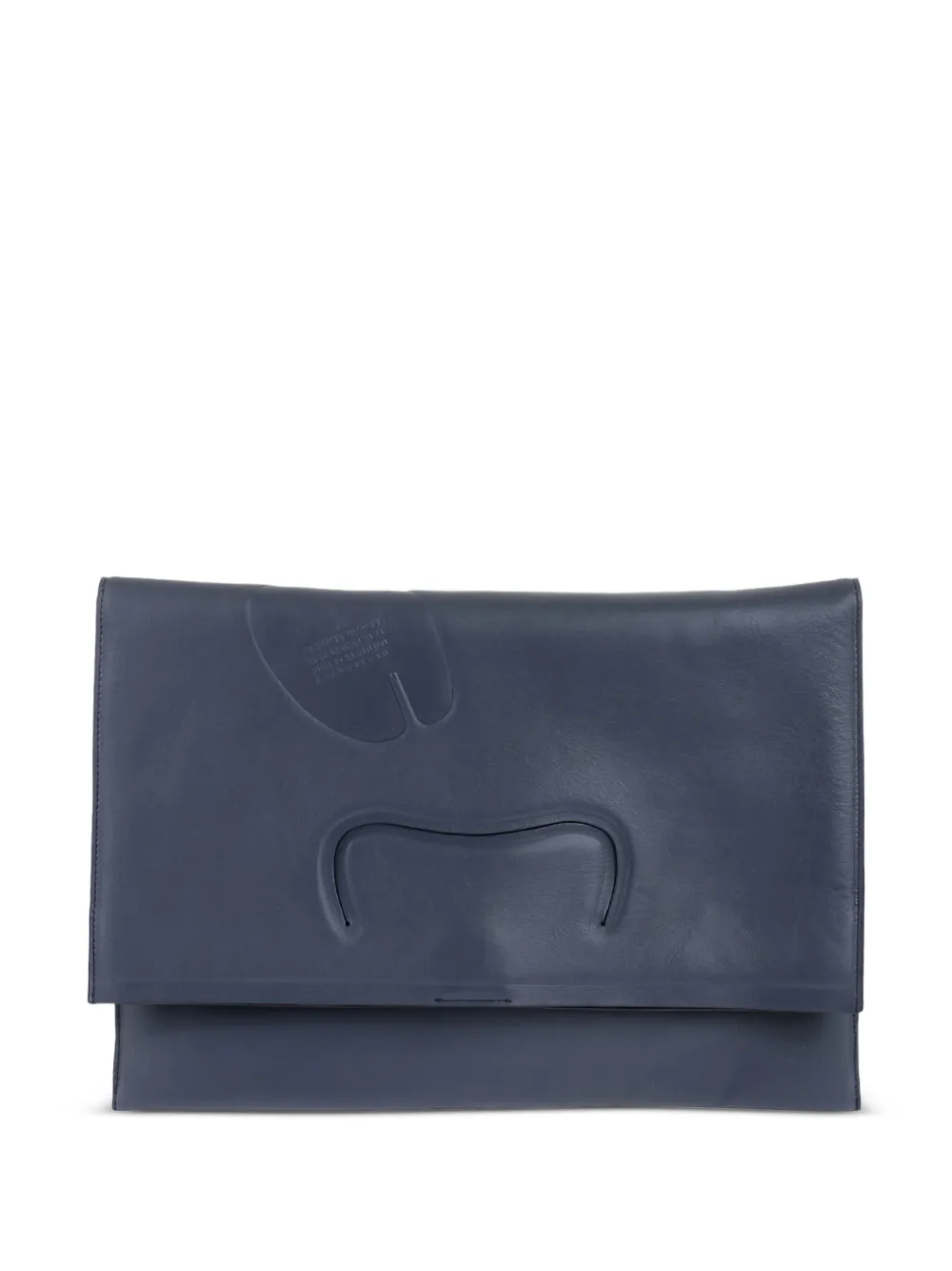 Maison Margiela Tabi Flat grote clutch Blauw