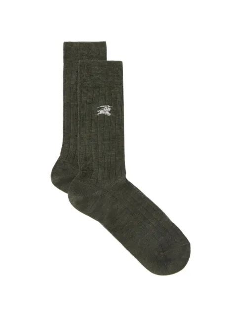 Burberry embroidered-logo socks