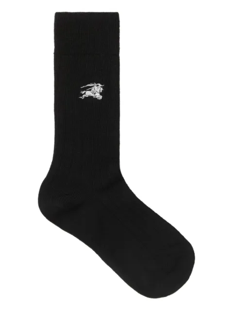 Burberry embroidered-logo socks