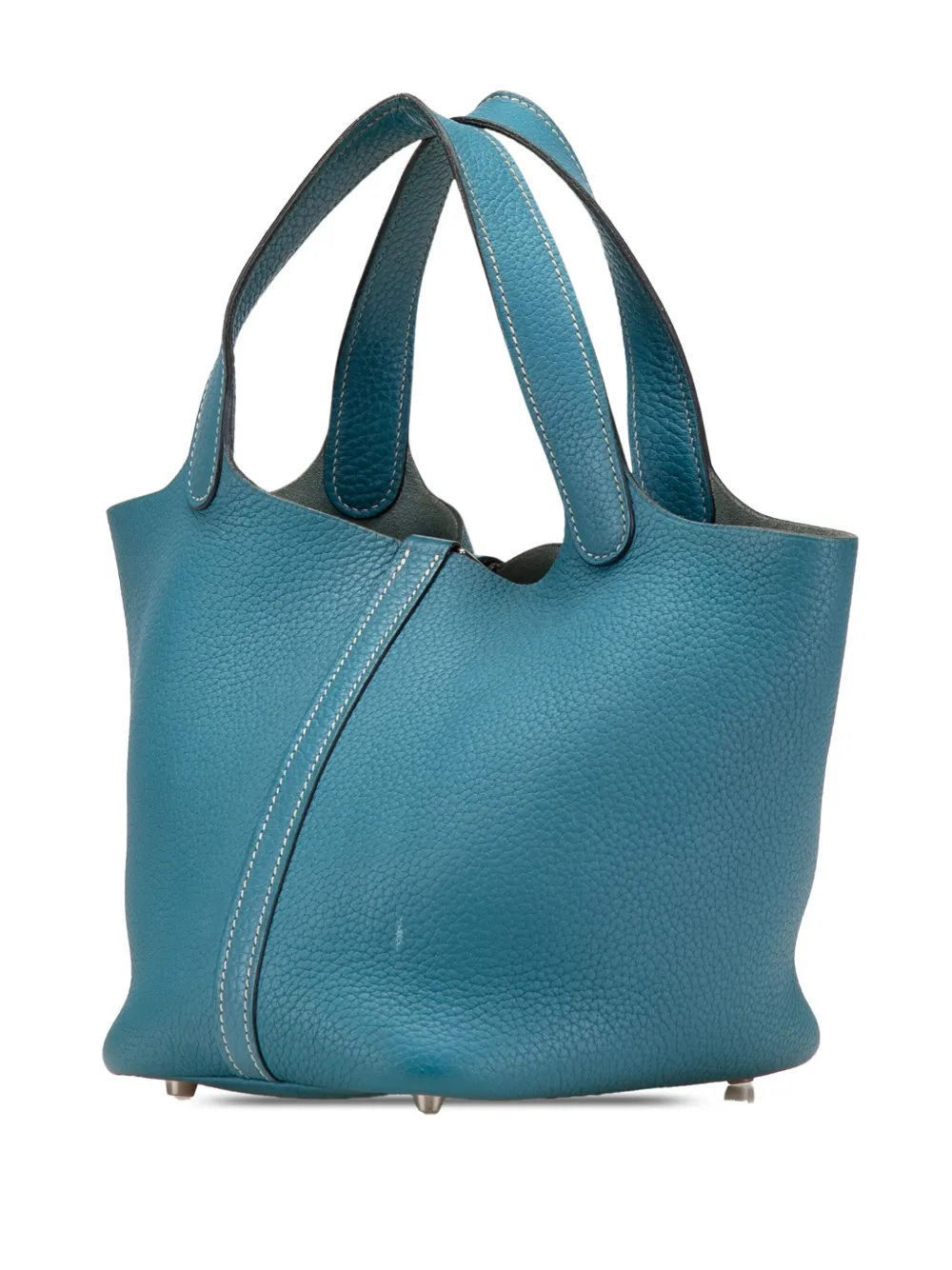 Pre-owned Hermes 2008 Clemence Picotin Lock 18 Handbag