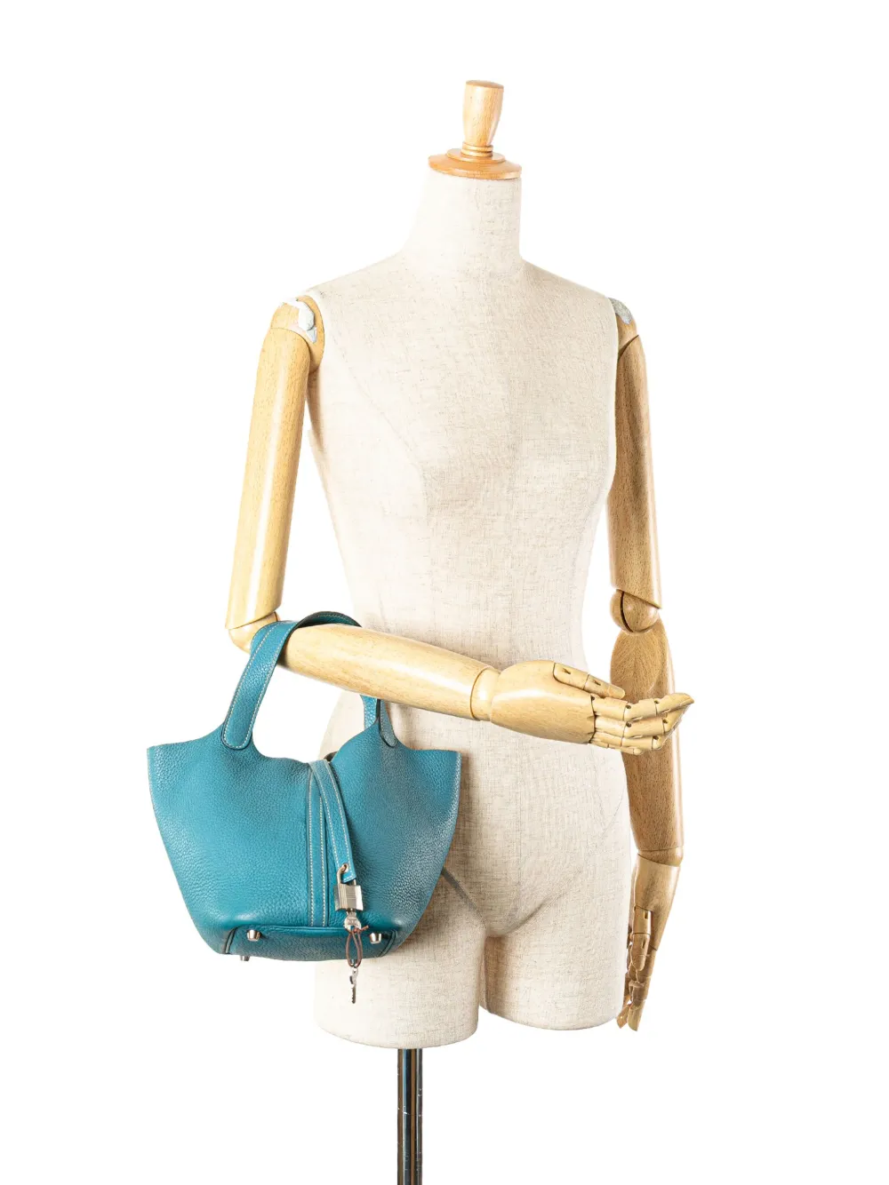 Hermès Pre-Owned 2008 Clemence Picotin Lock 18 handbag | Pre-Owned | Image 2