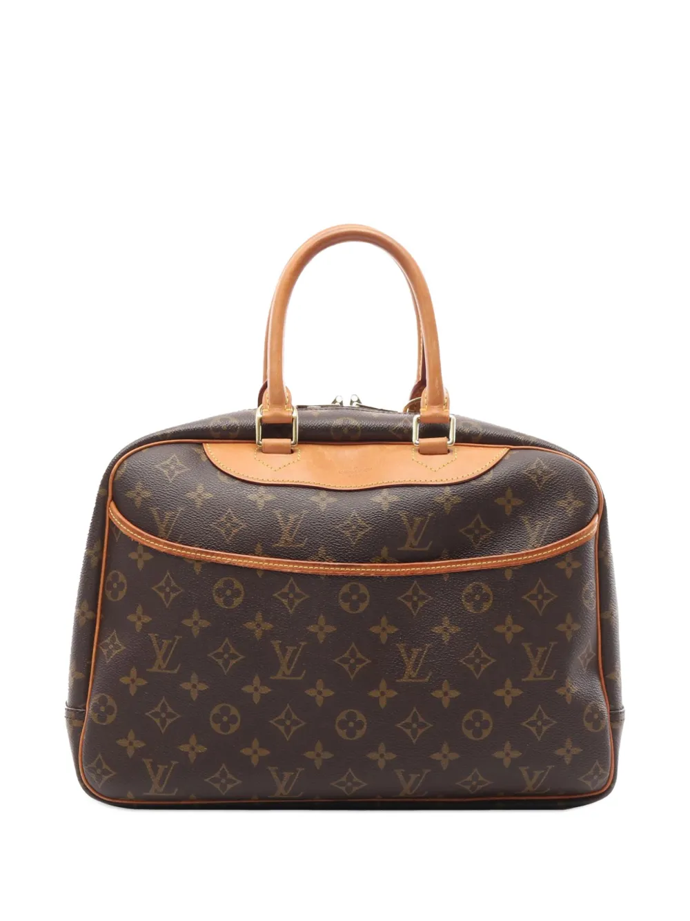Louis Vuitton Pre-Owned 1999 モノグラム ドーヴィル ハンドバッグ - BROWN Louis Vuitton Pre-Owned 1999 モノグラム ドーヴィル ハンドバッグ - BROWN