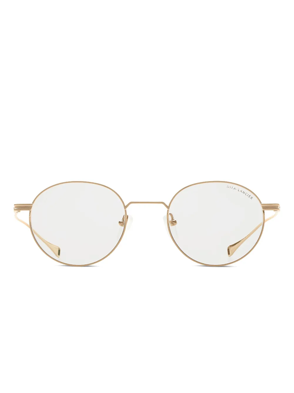 Dita Eyewear Lancier zonnebril met rond montuur Goud