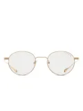 Dita Eyewear Lancier round-frame sunglasses - Gold