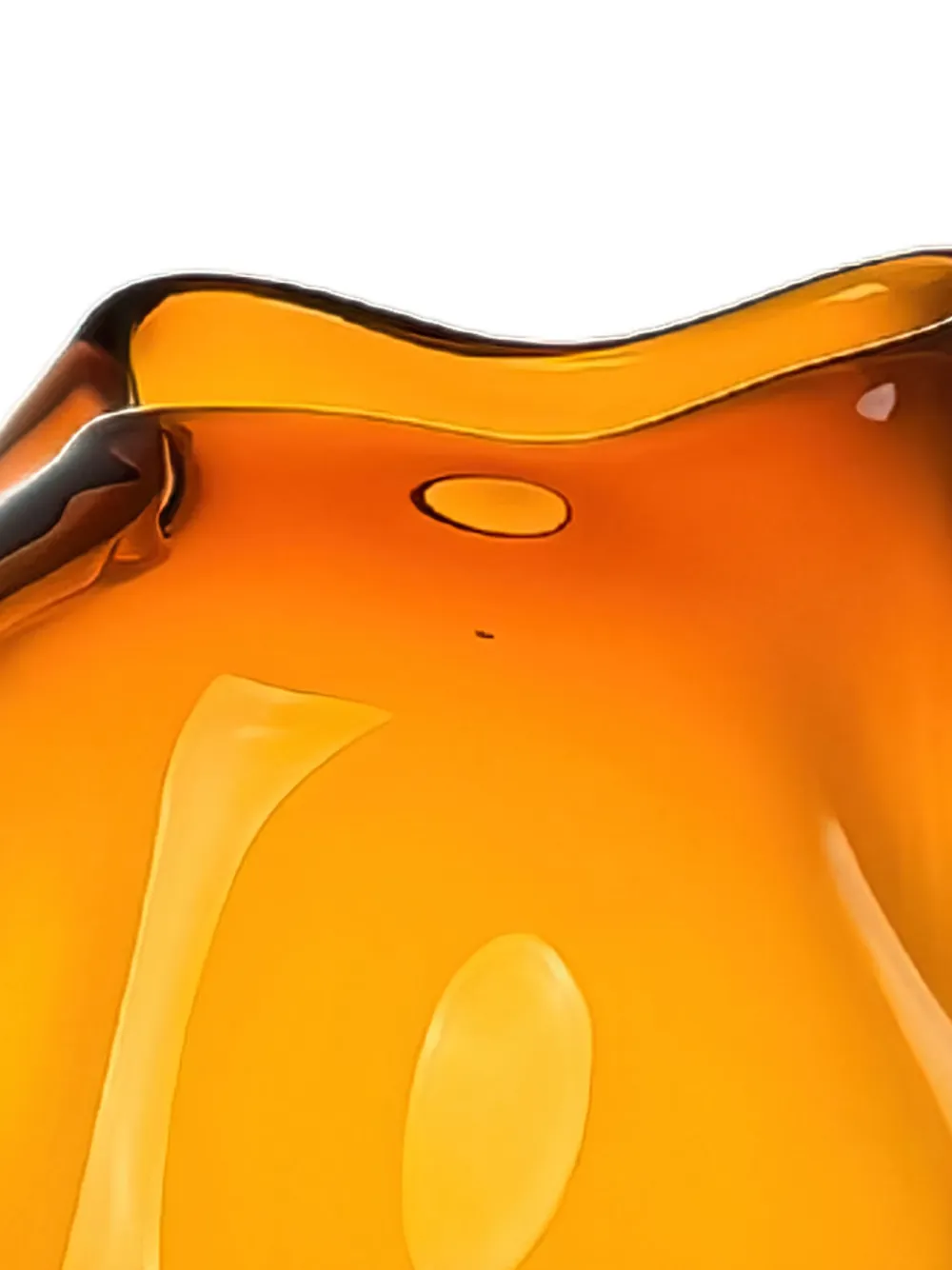 Alexa Lixfeld Meteorite Vase (40cm) In Orange