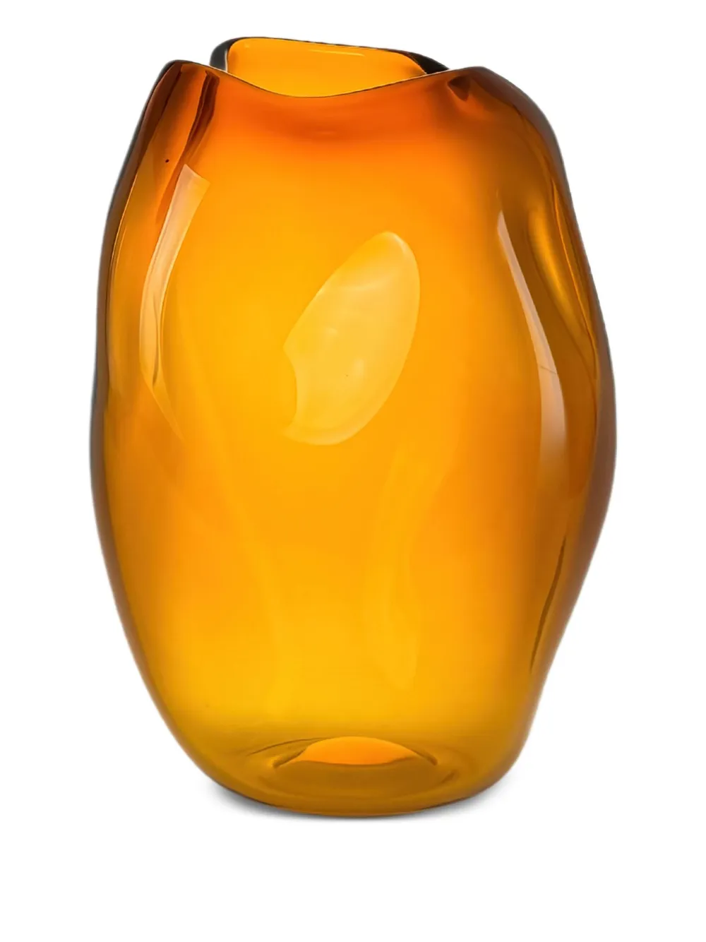 Alexa Lixfeld Meteorite Vase (40cm) In Orange