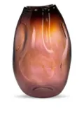 Alexa Lixfeld Meteorite glass vase (30cm) - Orange