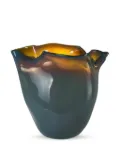 Alexa Lixfeld Conch scalloped-edge glass vase (28cm) - Green