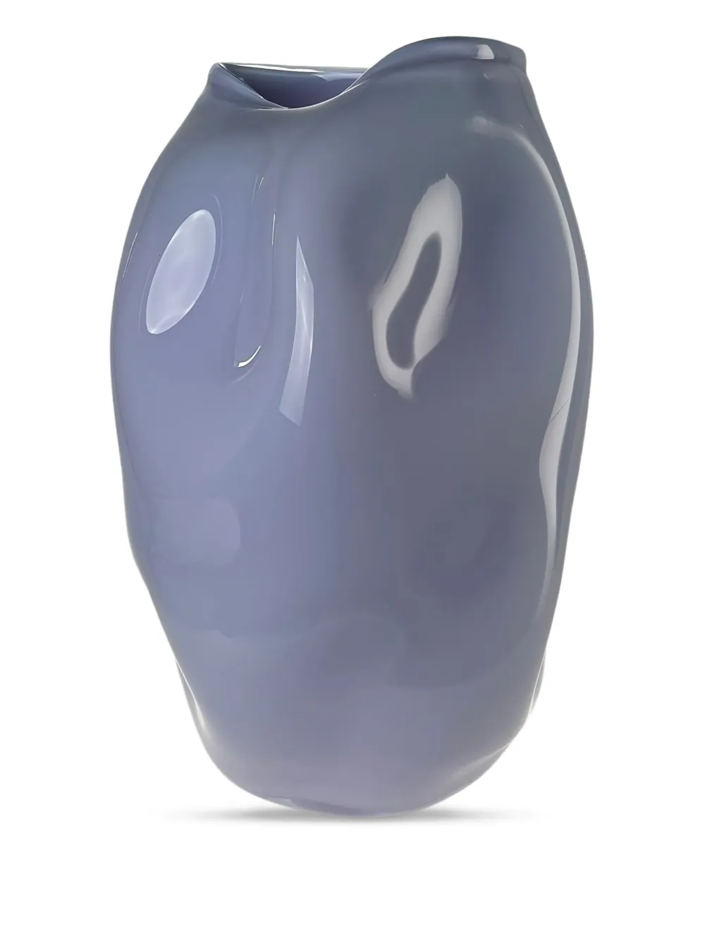 Alexa Lixfeld Meteorite Sculpted Vase (32cm) In Blue