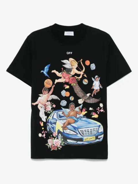 Off-White playera Fresco Car