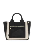 GANNI logo-embossed tote bag - Black