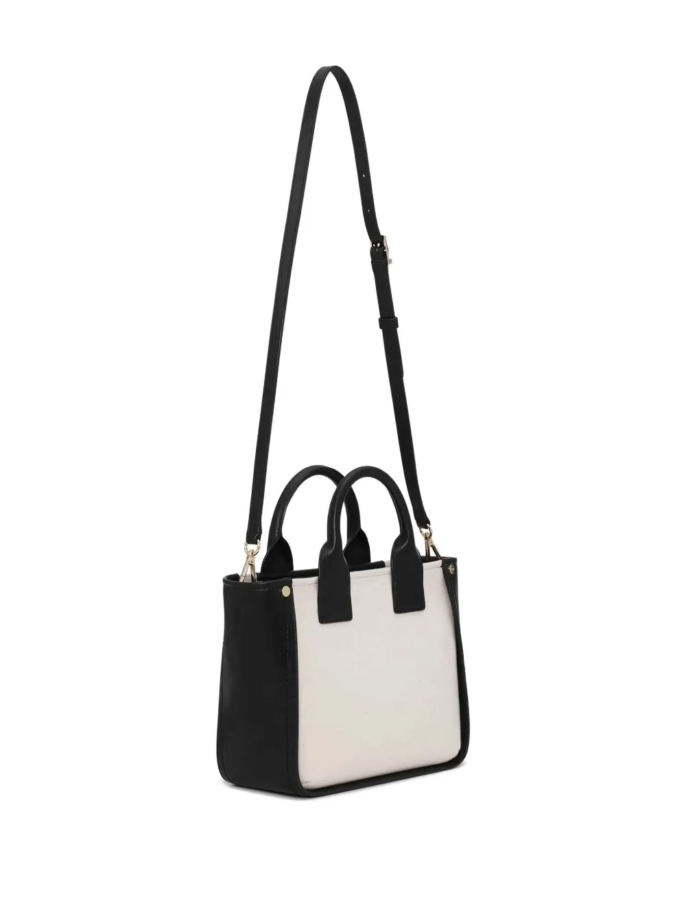 GANNI Shopper met logo-reliëf - Zwart