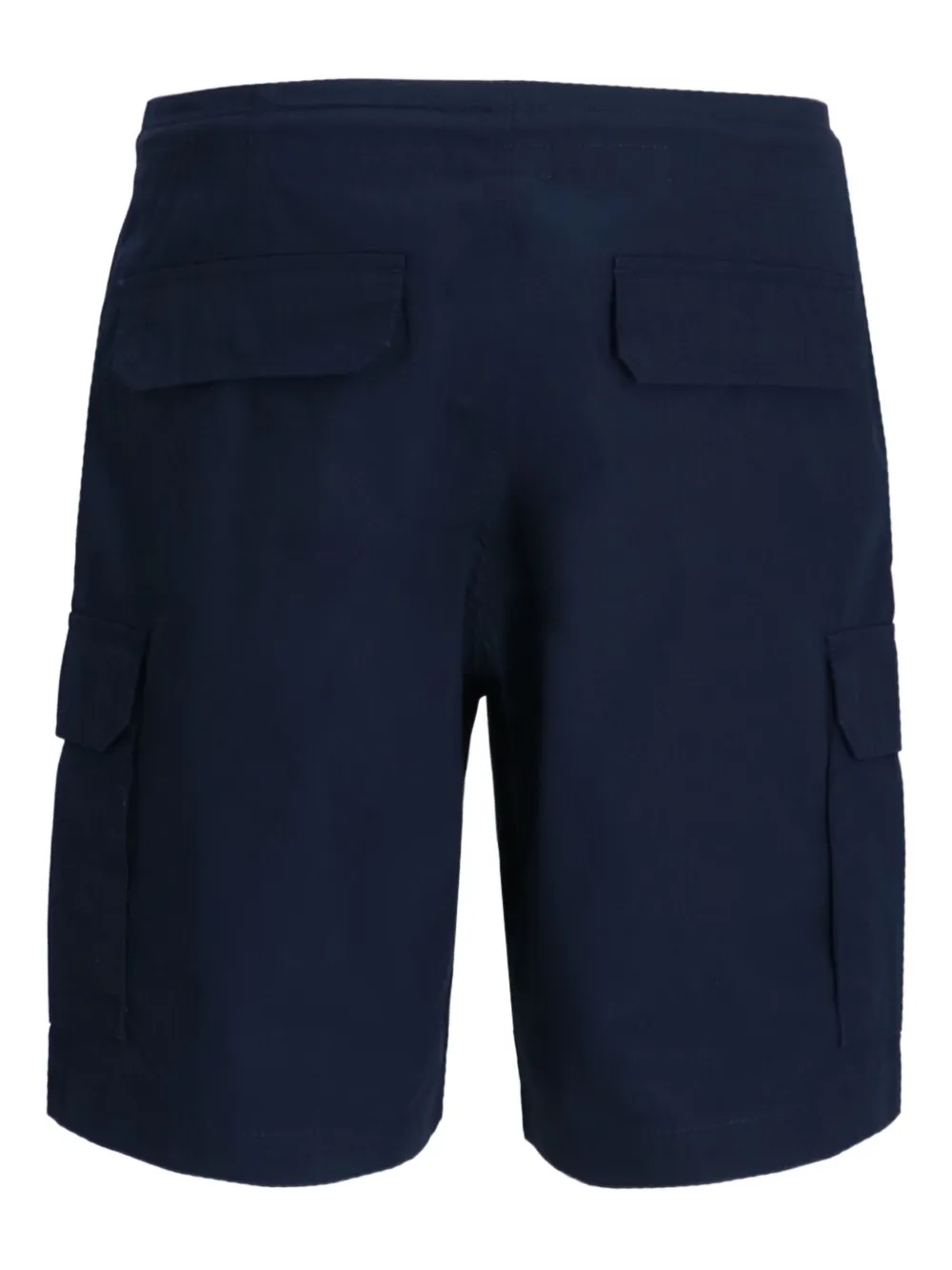 Emporio Armani Shorts met logo-applicatie - Blauw