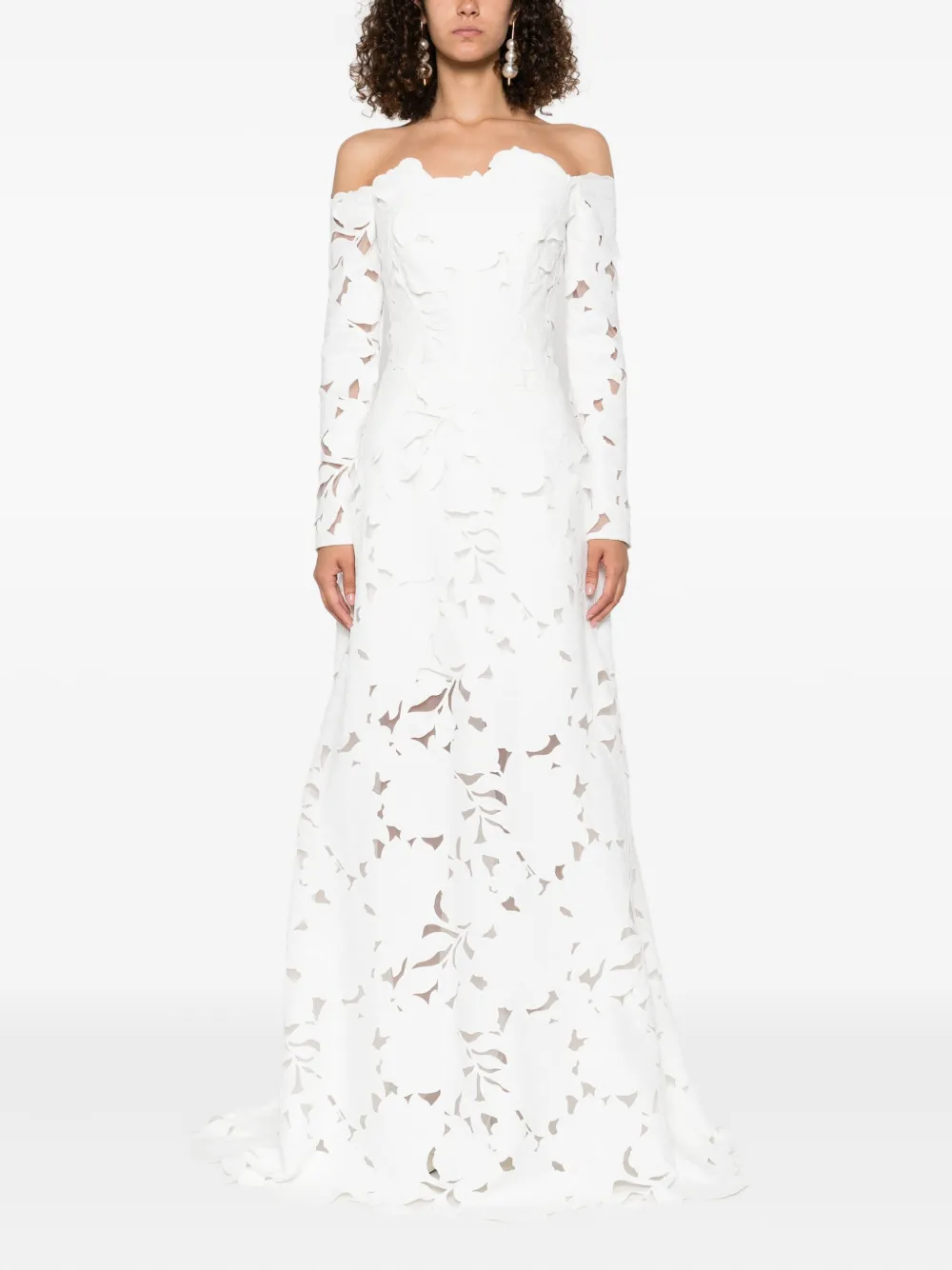 Costarellos floral-lace dress | Evening Dresses | Image 2
